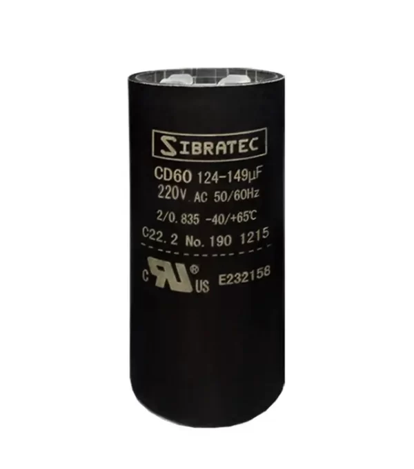 Capacitor Eletrolítico de Partida 220V 124-149µF